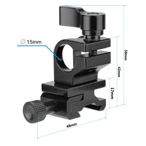 15mm Rod ClamP Shoe Mount