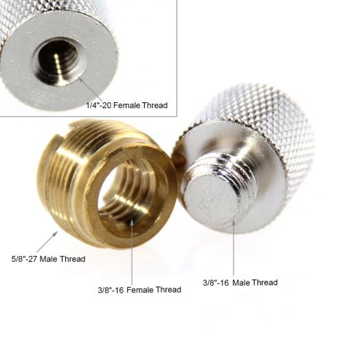 Microphone Convert Screw Thread Adapters