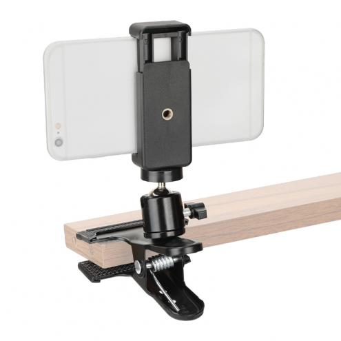 Spring Clamp with Smartphone Clip