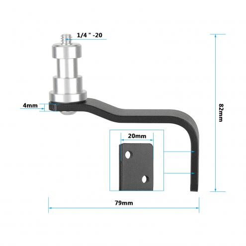 1/4 Thread Screw Wall Mount