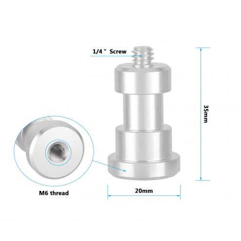 1/4 To M6 Screw Adapter