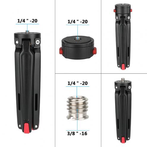 Foldable Mini Tripod with QR Mount