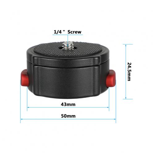 Quick Release Tripod Mount Plate