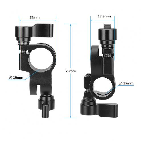 15mm To 19mm Rod Clamp Adapter