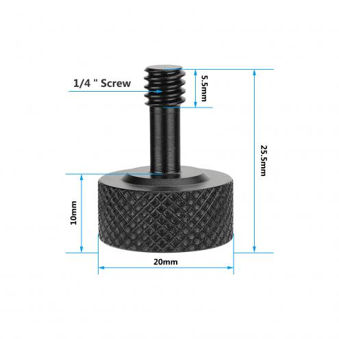 1/4 Thread Cup Head Thumb Screw