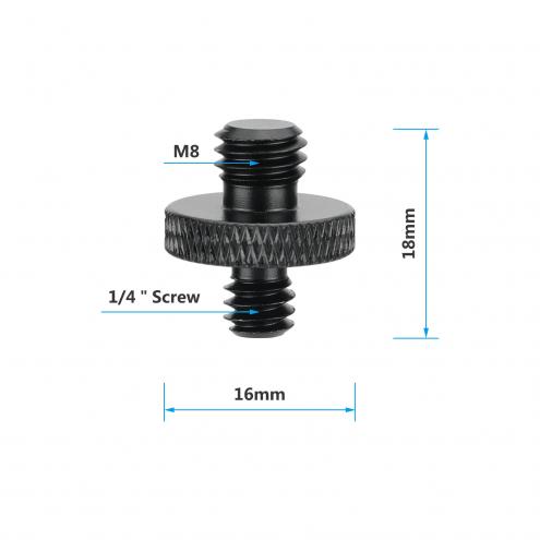 M8 Male to 1/4 Male Screw