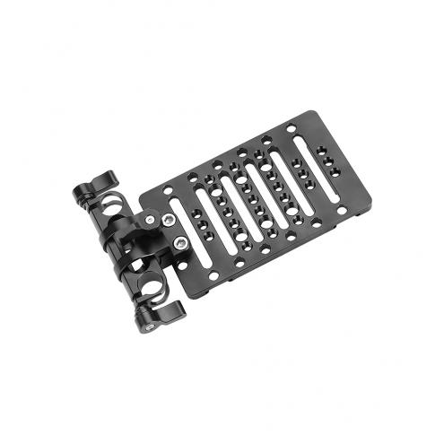 15mm Rod Clamp with Mounting Plate