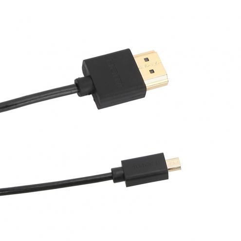 Micro-HDMI to HDMI Coiled Cable