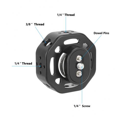 Round Aluminum Handle