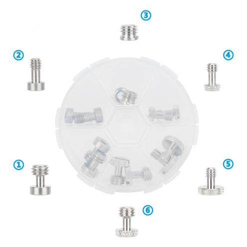 Assorted Screw Adapter Set