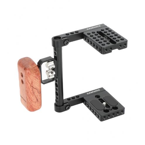 Simple Cage with Wooden Handgrip