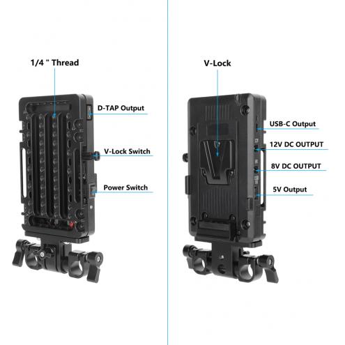 V-Mount Battery Plate