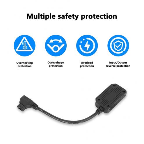 D-Tap to USB-C PD Bidirectional Charging Adapter Cable