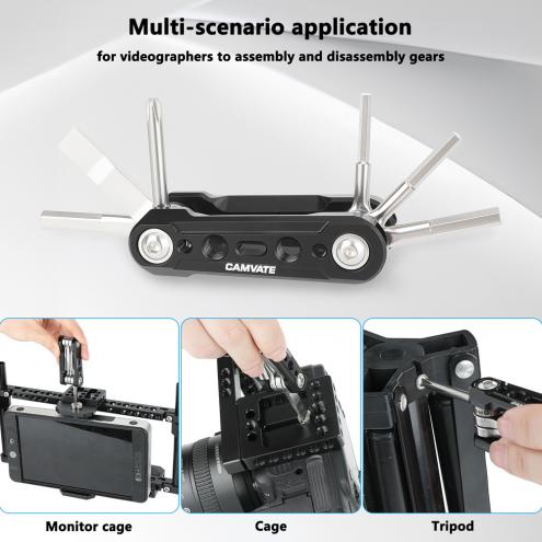 Folding 6-in-1 Multi-Tool Kit