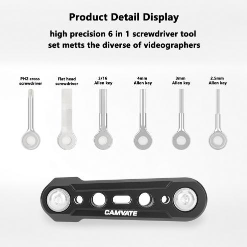 Folding 6-in-1 Multi-Tool Kit