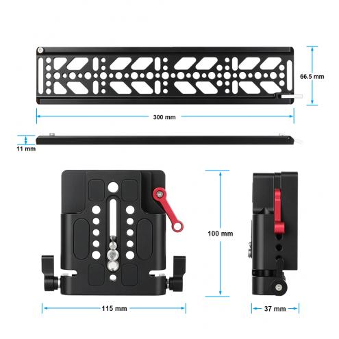 15mm Baseplate and ARRI Dovetail