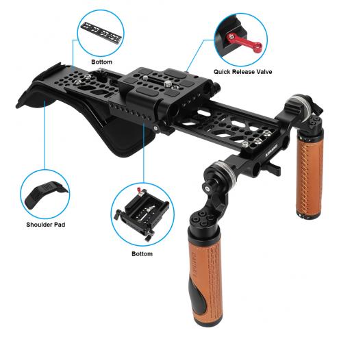 HDRiG Shoulder Rig Handle Kit
