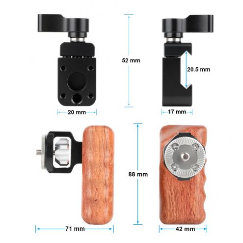 QR NATO Wooden Hand Grip