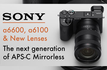 Sony Just Announced 2 New APS-C Mirrorless Cameras