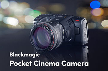 Blackmagic Design New Pocket Film Camera BMPCC 6K with Super 35 Sensor and EF Mount